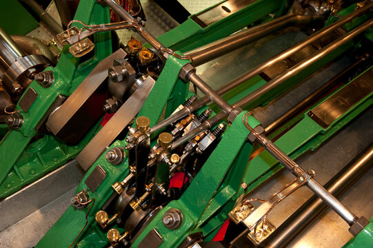 Maschinenanlage eines Dampfschiffes