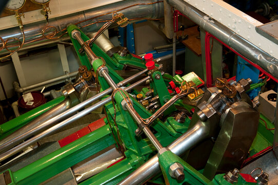 Maschinenanlage eines Dampfschiffes