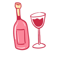 valentine theme art-print doodle