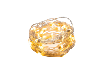 String of illuminated fairy lights