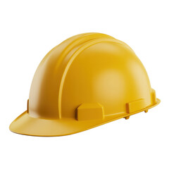 Fototapeta premium Yellow construction hard hat