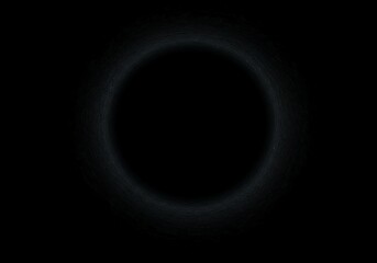 Abstract minimalist conceptual image showing a deep, dark void, symbolizing emptiness, loss, and the profound nature of non-being, stillness, vacuum, unknown