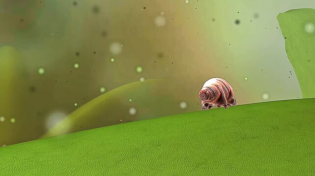 Tardigrade 3D view.
