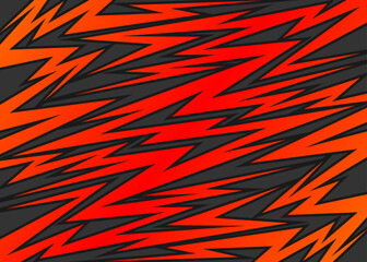 Abstract background with seamless arrow and lightning pattern