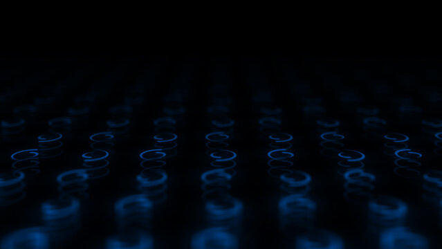 Backgrounds Animated Glowing Shape Loop 7