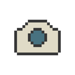 Obraz premium digital camera design pixel art