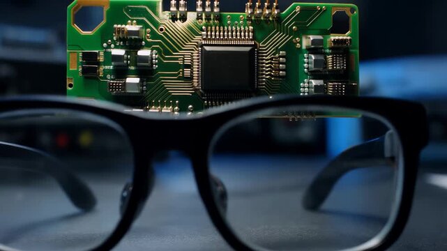 Learn about the connection between technology and vision as we explore smart glasses and their components in a tech lab environment
