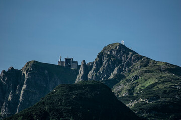 view of the cable car station on Kasprowy Wierch