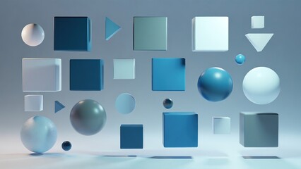 Vibrant blue and pink ink clouds in dark liquid abstract