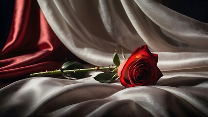 Rose & Silk Shadow Play