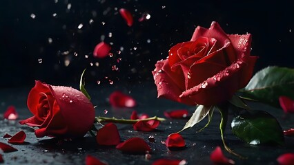 Rose Petal Rain