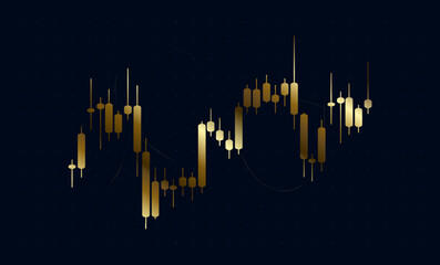 Financial graph with stock price volatility, index data, and profit analysis concept. and Stock trading chart featuring financial indicators, graph patterns, and price analysis