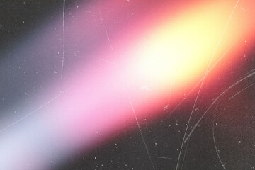 light leaks overlay effect with blur colorful light,retro film distressed flare light leak on black...