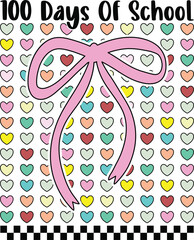 100 Days Of School Png, Teacher 100 Days