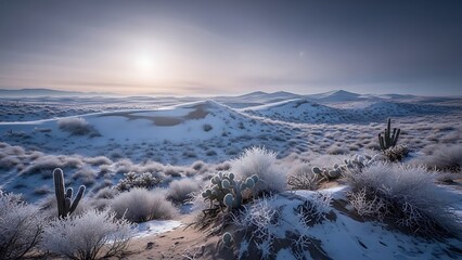 Stunning panorama of snowy landscape in winter in Black Forest - winter wonderland snow, Panorama of beautiful winter park
