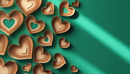 abstract background with circles and squares