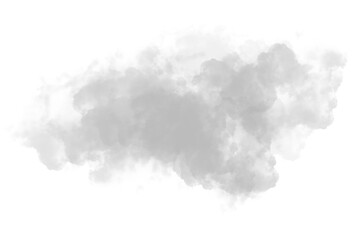 Obraz premium Smokey cloudy white background