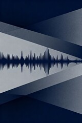 Corporate Audio Waveform Technology Background