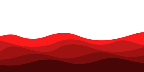 Modern colorful abstract background with dynamic wavy shapes, Minimal flowing wavy background, vector, illustration