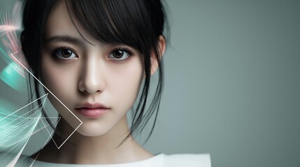 人類に近づくAIのイメージ