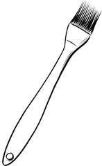 Hand drawn culinary herb leaf vector illustration