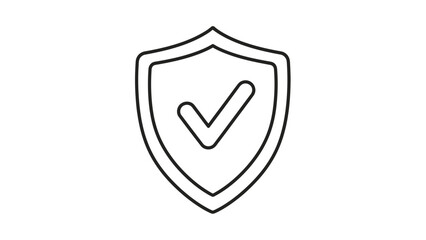 Shield with check mark icon.