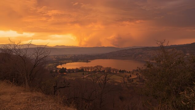 Lake Castaic Hughes Fire