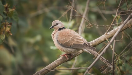 Laughing Dove (Spilopelia senegalensis): small, akin to European Turtle-Dove