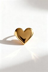 Luxury Gold Heart Valentine Background