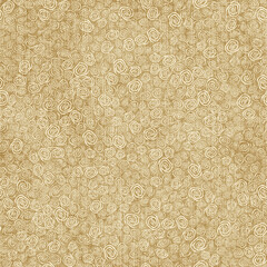 Spiral Swirls Seamless Pattern on Textured Background