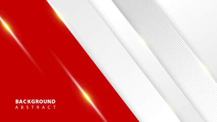 BACKGROUND ABSTRACT GEOMETRIC RED AND WHITE