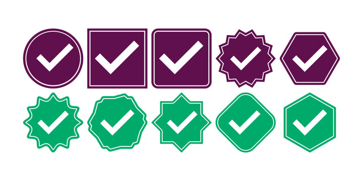 Checked Point Decoration