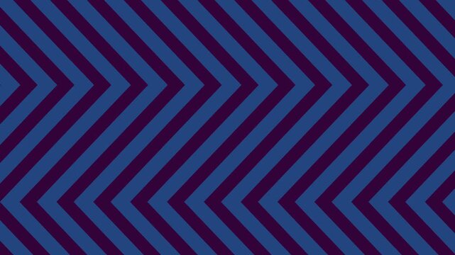 Blue and purple chevron pattern background design element.