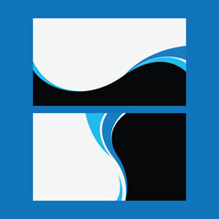 Professional green business card design template1.eps