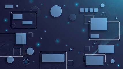 Fluid abstract acrylic art with blue and green swirls