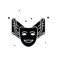 Mask of deception Vector