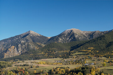 autumn in the mountains