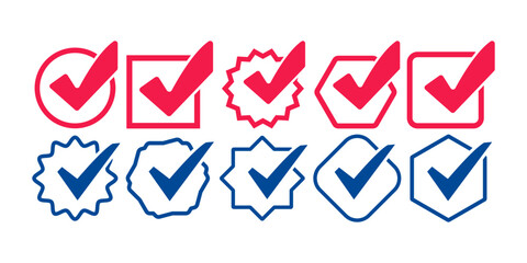 Checked Point Decoration