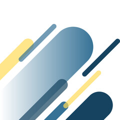 Geomteric Transparant Corner Illustration