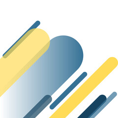 Geomteric Transparant Corner Illustration