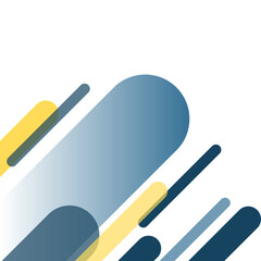 Geomteric Transparant Corner Illustration