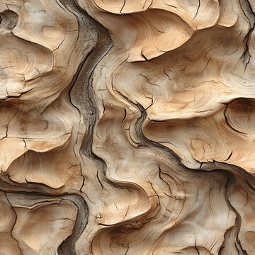 Magnolia wood bark texture, seamless
