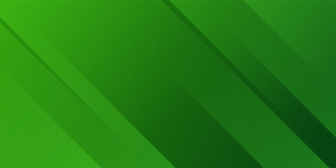 Abstract green sporty background template vector with shiny lines and lights.