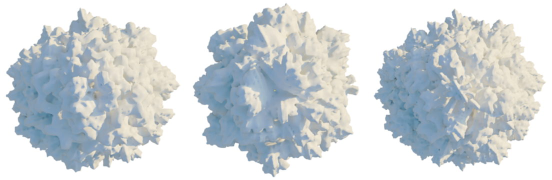 Cryptomeria japonica Elegans Viridis tree plan, top view, cutout, transparent background, isolate, Fluffy cloud formations set for creative compositions and digital design projects - Powered by Adobe