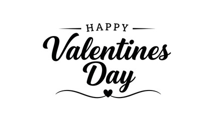 Happy valentines day greeting card