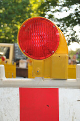 Baustellenabsperrung