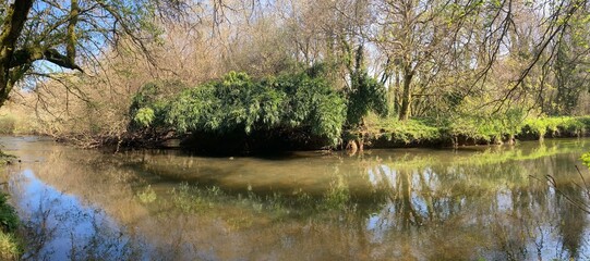 La campagne du Stangala pr&egrave;s de Quimper en Cornouailles Bretagne