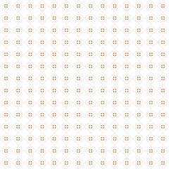 Geometric Seamless pattern with repeating brown and white shapes