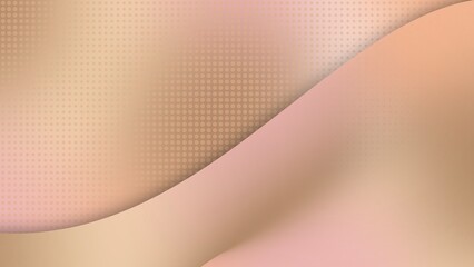 abstract background wavy pink beige dots
