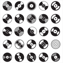 CD DVD Silhouette Svg Clip Art